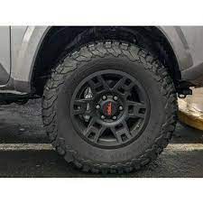 trd 17インチホイール マットブラック ptr20 35110 bk 4本set トヨタ fjクルーザー ランクル プラド 150系 ハイラックスサーフ 215系 他 ランクル プラド ハイラックスサーフ プラド