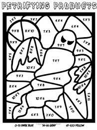 In order to become a worksheet, you can give it to the. Halloween Multiplication Mosaic Color By Number Pack Fun Tpt