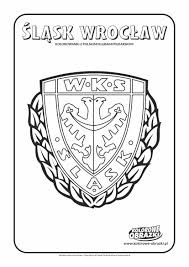 Wspomnijmy herb wojskowej drużyny, dla której opracowałem także autorską wersję. Loga Polskich Klubow Pilkarskich Kolorowanki Dla Dzieci