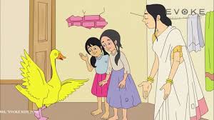 The Golden Swan English Story Youtube Golden swan and laurel wreath in round frame. the golden swan english story