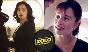 A star wars story star emilia clarke has dispelled a big fan theory about qi'ra and han solo, while also confirming that she has plenty of ideas about how the character's story could continue. Star Wars Han Solo Movie Emilia Clarke Speaks Out On Qi Ra Films Entertainment Express Co Uk