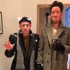 Tagline home alone is a 1990 american comedy blockbuster film directed by chris columbus written and produced by johnhughes and distributed by 20th century studios. The Wet Bandits Halloween Costume Pics