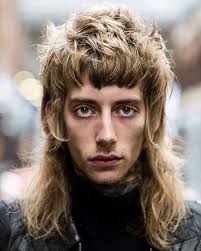 70s Rock Banging Haircut For Men Long Hair Styles Men Mullet Hairstyle Haircuts For Men