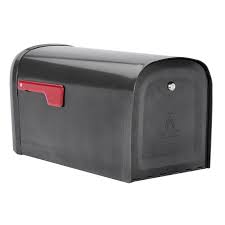 Every aspect of the locking mailbox was selected to provide security, durability and style. Architectural Mailboxes 6300 Oasis 36 0 Post Mount Locking Mailbox Overstock 28308556 Pewter