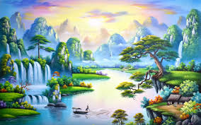 How to draw a landscape step by step. How To Draw A Landscape Step By Step For Beginners With This How To Video And Step By Step Drawing Instr Landscape Paintings Landscape Steps Landscape Drawings
