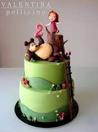99 Torte Di Masha E Orso In Pasta Di Zucchero Per Compleanni Torte Ragazzo Torte Torte Cupcake
