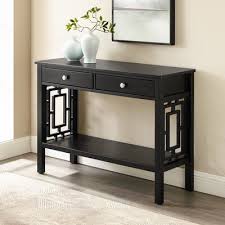 Cheap sofa tables, buy quality furniture directly from china suppliers:47 2 tier cocktail 2 drawer coffee two tier coffee table with double storage drawers: Red Barrel Studio Mastic 42 Console Table Black Console Table Small Console Tables Console Table