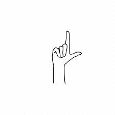 Instead, sign language relies on sign patterns, i.e., body language, orientation and movements of the arm to facilitate understanding between people. Gesture Hand Letter L Loser Sign Signlanguage Icon Download On Iconfinder