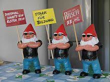 Formerly they were called little people because they did not know. Garden Gnome Wikipedia