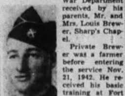 East Tennessee Veterans Memorial Association — Brewer, Henry I.