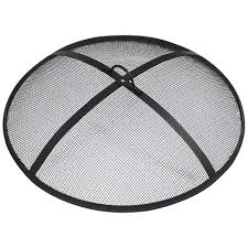 Get it as soon as mon, jul 26. Sunnydaze Outdoor Heavy Duty Steel Mesh Round Camp Fire Pit Spark Screen Lid With Handle 30 Black Target