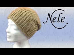 Eine wintermütze muss nicht nur zweckmäßig, sondern auch schön sein und zum persönlichen stil passen. Mutze Hakeln Lernen Fur Anfanger Hakelmutze Rippenmuster Diy Anleitung By Nelec Ø¯ÛØ¯Ø¦Ù Dideo