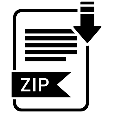 A zip file is a compressed archive, used to reduce the size of large files, making them more manageable for the user. Filetype Zip File Download Free Icon Of File Names Vol 2