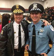 The chicago police department (cpd) is the law enforcement agency of the u.s. Chicago Police Department Commander Sean Loughran Cpd S Commander Of The 020th District With Cpd Recruit Brandon Parkison At The Cpd Star Ceremony On 4 27 16 Facebook