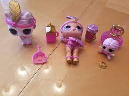 lol showbaby big sister lil sister and pet with all accessories ball to bag pet and smoke free home lil sister lol playset