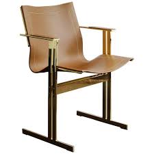 Modern Contemporary Dining Office Chair Brown Leather And Gold Brass Plated See More Antiqu Leather Dining Chairs White Wooden Chairs Blue Chairs Living Room