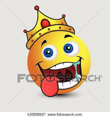 Resultado de imagen de emoticon rey