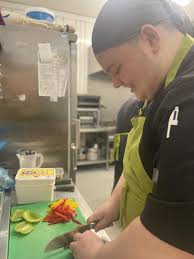 St Mary's Hospice kitchen apprentice qualifies as chef