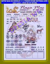 Syair Sdy Semar Mesem 7 Desember 2020 Syair Unyil