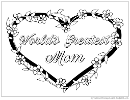 My Cup Overflows: Mother's Day Coloring Pages