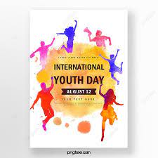 Watercolor Style Youth Festival Poster Youth Day In 2021 Festival Posters Youth Day Youth Day Poster