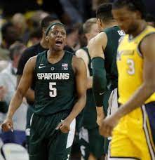 Michigan State S Matt Mcquaid Responds To Tom Izzo S Rage With Key Plays Michigan State Basketball Michigan State Michigan State Spartans Basketball