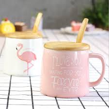 C'est tellement plus agréable word, nordic style tea milk mug (b1 style leaves design) 4.7 out of 5 stars 19. Flamingo Milk Mug With Lid Spoon Cute Ceramic Creative Coffee Mugs Porcelain Tea Cup Home Office Drinkware Gifts Buy Flamingo Milk Mug Porcelain Tea Cup Drinkware Gifts Product On Alibaba Com