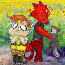 Pin By Karri Benjamin On Cj X Flick Animal Crossing Fan Art Animal Crossing Funny Animal Crossing