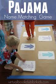 However, we came up with a list of a few activities for kids which are absolutely exclusive to the. Pajama Name Matching Activity For Kids Toddler Approved