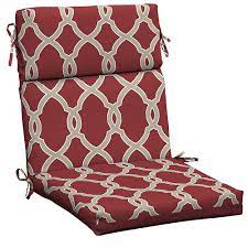 Give your chair an inviting and refreshedgive your chair an inviting and refreshed look with the hampton bay outdoor dining chair cushion. Hampton Bay Jeanette Trellis High Back Dining Chair Cushion The Home Depot Canada