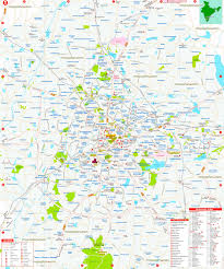 Roads, highways, streets and buildings on satellite photos. Bengaluru Road Map Road Map Of Bangalore Karnataka India