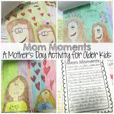 Mother's day crafts, cards, gifts, coloring pages, poems, songs, worksheets and other activities for preschool, kindergarten and gradeschool kids. Life In Fifth Grade Mom Moments A Mother S Day Activity For Older Kids