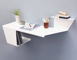 Pratique pour petits espacesniniejefj'ai acheté cette table rabattable pour l'installer dans un couloir. Desk Le Bureau Mural Minimaliste Pour Petits Espaces Maxitendance