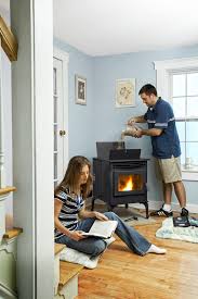 The most common wood burning stove material is metal. Pellet Stoves Inserts Freestanding Stoves Costs More This Old House