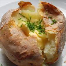 The Perfect Jacket Potato Recipe Yummly Recipe Recipes Delish Recipes Jacket Potato Oven