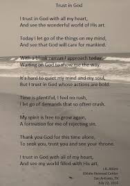 A Poem About Trusting God And Letting Go Waiting On God Trust God Yoga Quotes