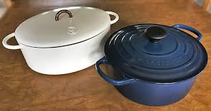 Le creuset nonstick metal bakeware and stainless steel cookware is not suitable for the microwave, as metal and microwaves don't mix. Great Jones Vs Le Creuset Which Dutch Oven Is Better Prudent Reviews