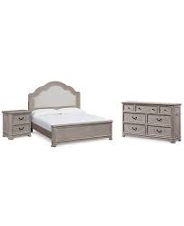 There are different types of bedroom furniture, like bedroom cupboards, chairs, and more. Furniture Elina Bedroom Furniture Set 3 Pc King Bed Dresser Nightstand Created For Macy S Reviews Furniture Macy S
