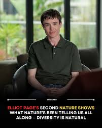 Elliot Page's "Second Nature" Doc Proves Nature is Queer and Queer is Natural Elliot Page is the executive producer and narrator of "Second Nature: Gender and Sexuality in the Animal World” -
