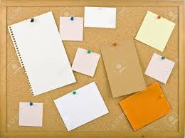 But the bulletin board is something that is still present in most offices, schools, and even at homes. Cork Bulletin Board With Notes Stock Photo Picture And Royalty Free Image Image 14976677