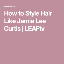Sep 09, 2020 · by far, the easiest way to go gray is to get a short cut. How To Style Hair Like Jamie Lee Curtis Lee Curtis Jamie Lee Curtis Jamie Lee