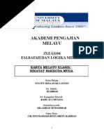 .masyarakat, kritikan sosial, pendidikan,pemikiran pendidikan,pemikiran dan peranan wanita yang terkandung dalam karya arya share & embed persoalan dalam sulalatus salatin. Saudagar Besar Dari Kuala Lumpur