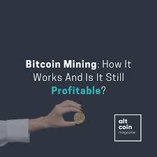 Is cryptocurrency still profitable to mine in 2020? Bitcoin Mining How It Works And Is It Still Profitable By Lee Hills The Capital Medium