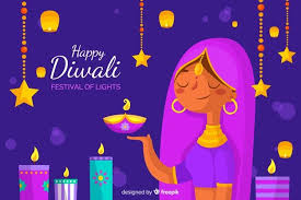Download Diwali Concept With Flat Design Background For Free In 2020 Diwali Festival Of Lights Festival Lights Flat Design