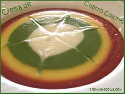 Crema De Cuatro Colores Receta Recetas Thermomix Recetas Y Crema De Espinacas