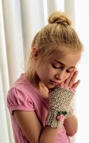 CROCHET PATTERN for Ruffles & Roses Fingerless Mitts, Fingerless Mittens,  Fingerless Gloves. Instant PDF Pattern Download.