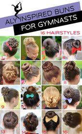 Gymnastics Hairstyles For Competition Bun Edition Gymnastics Hair Dance Hairstyles Gymnastics Meet Hair