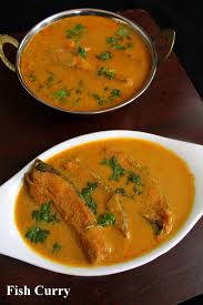 fish curry recipe, fish gravy south