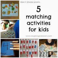 Share It Saturday 5 Matching Activities For Kids Laughing Kids Learn Activities For Kids Alphabet Activities Toddler Activities