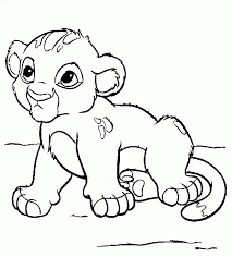 El Rey Leon Para Colorear